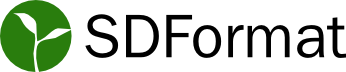 SDF format logo